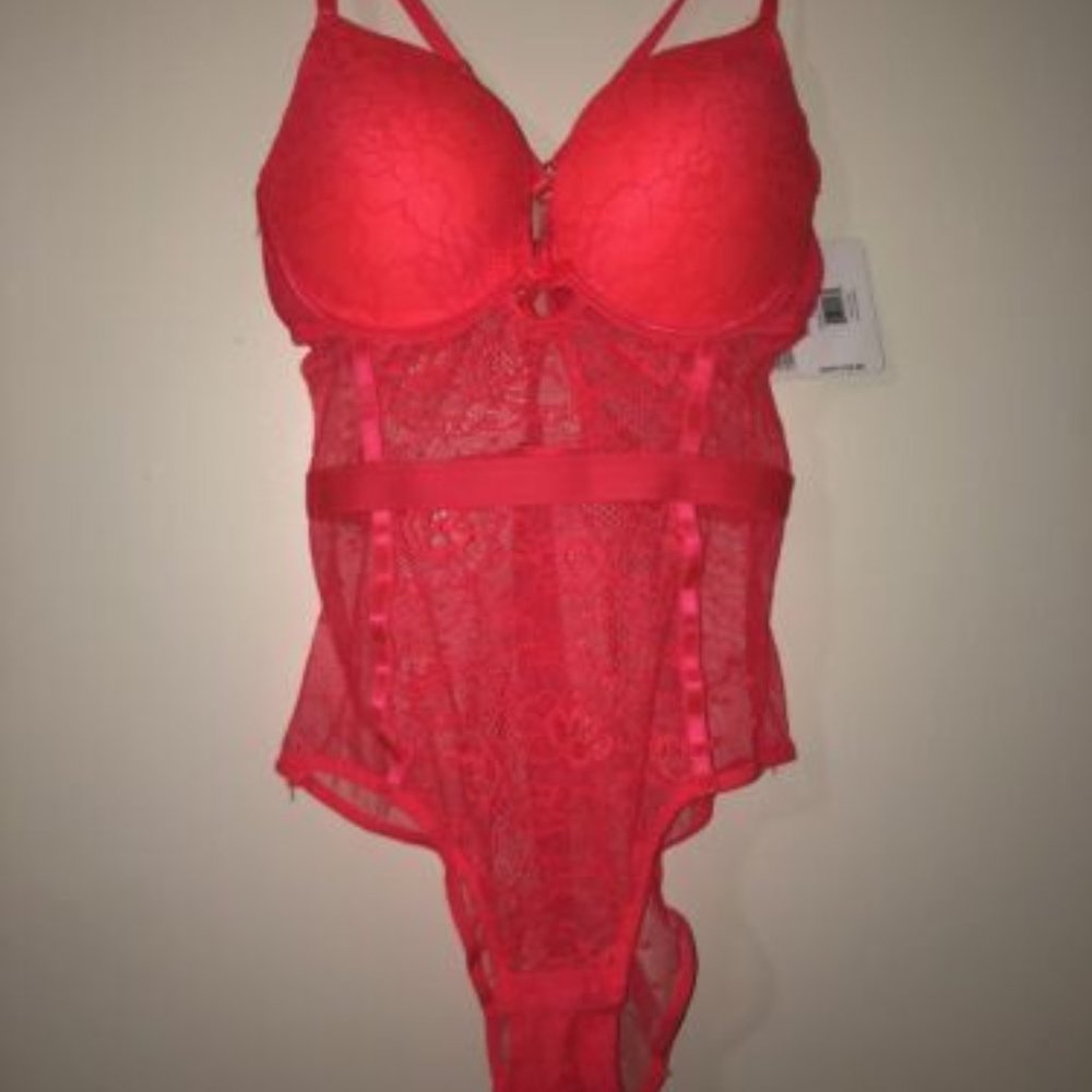 French Affair Push Up Bodysuit